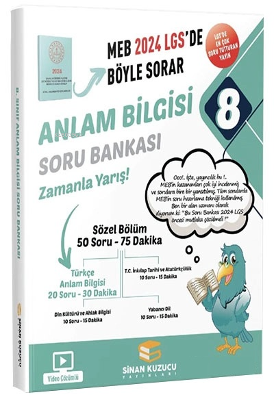 8.Sınıf Anlam Bilgisi Soru Bankası