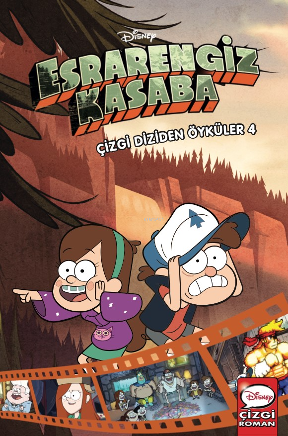 Disney- Esrarengiz Kasaba Çizgi Diziden Öyküler 4  (Ciltli)