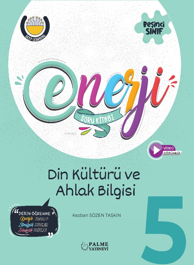 Palme 5.Sınıf Enerji ve Din Kültürü ve Ahlak Bilgisi Soru Kitabı