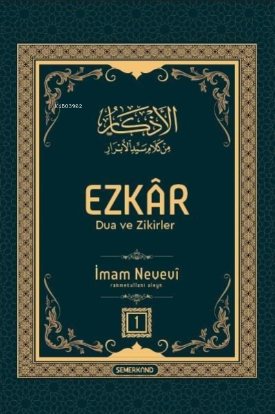 Ezkar - Dua ve Zikirler Seti - 2 Kitap Takım