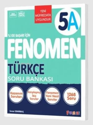 Fenomen Kitap 5. Sınıf Türkçe A Soru Bankası