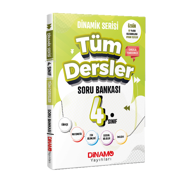  Dinamo 4 Sınıf Tüm Dersler Soru Bankası | Dinamo 4 Sınıf Tüm Dersler Soru Bankası | Kolektif | Ethem Bilici | Dinamo Yayınları (Hazırlık) | 9786259802534 