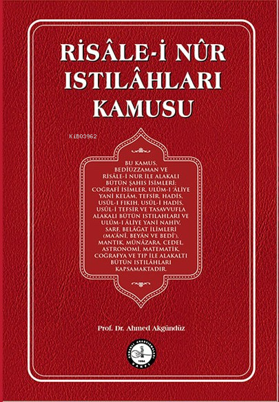 Risâle-i Nûr Istılâhları Kamusu