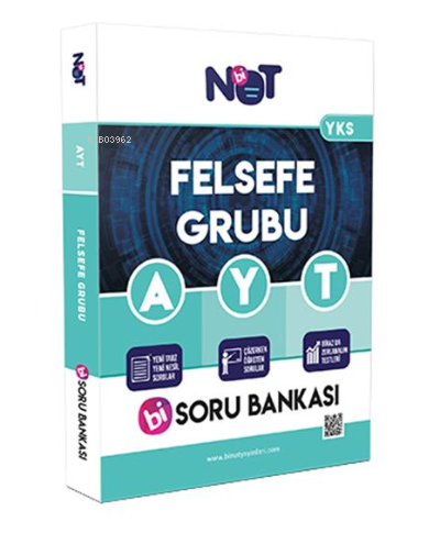  AYT Felsefe Grubu Bi Soru Bankası BiNot Yayınları | AYT Felsefe Grubu Bi Soru Bankası BiNot Yayınları | Kolektif | BiNot Yayınları (Hazırlık) | 9786052511213 