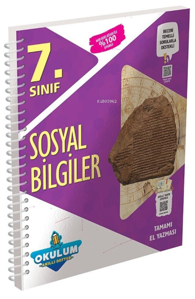 3574 - 7.Sınıf Sosyal Bilgiler Akıllı Defter