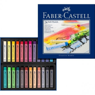  Faber Castell Pastel Boya (24 Lü) (Toz) (3 Lü) | Faber Castell | 4005401006848 | 