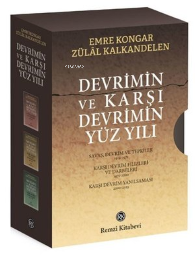 Devrimin ve Karşı Devrimin Yüz Yılı Seti - 3 Kitap Takım - Kutulu