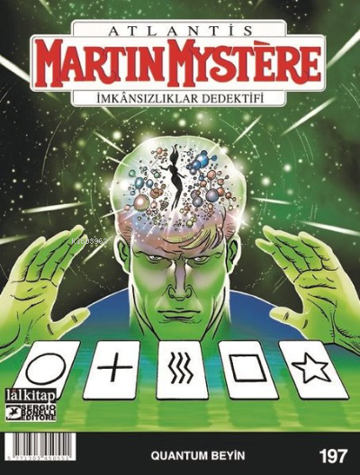 Martin Mystere sayı 197 İmkansızlıklar Dedektifi - Quantum Beyin