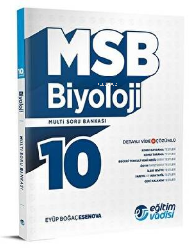Eğitim Vadisi 2023 10. Sınıf Biyoloji MSB Multi Soru Bankası