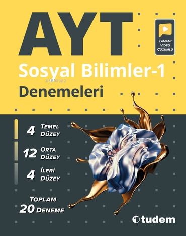 Ayt Sosyal Bilimler-1 Denemeleri (20 Li)