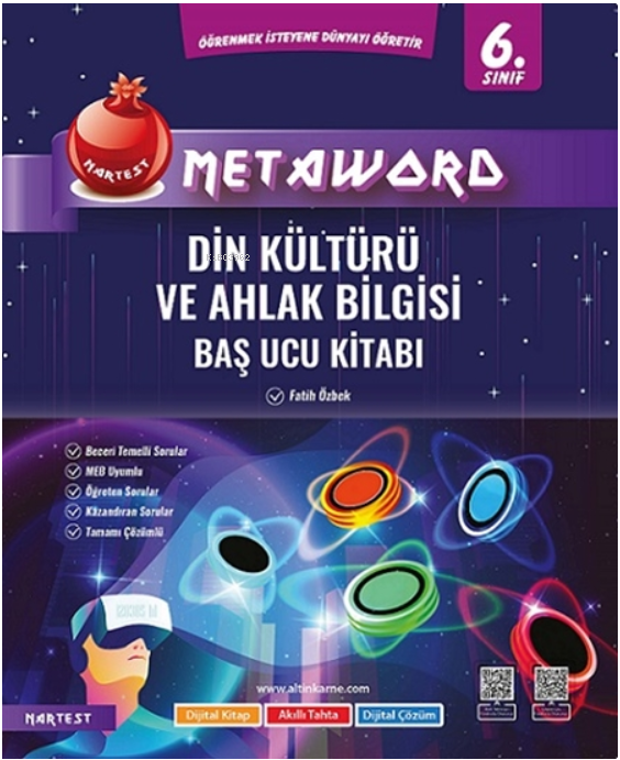  6 Sınıf Metaword Din Kültürü Ve Ahlak Bilgisi | Kolektif | Nartest Yayınevi | 9786259930817 | 