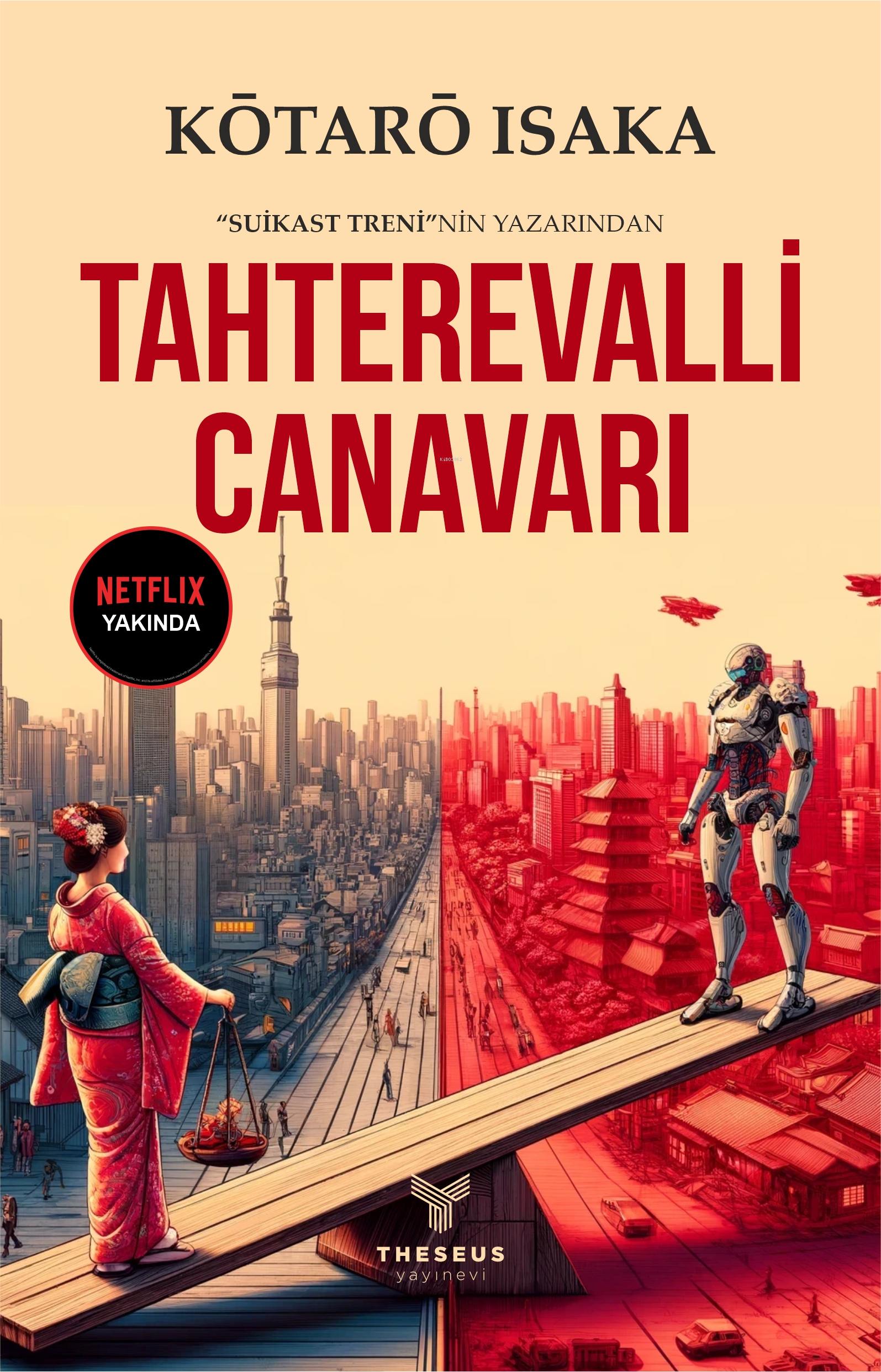  Tahterevalli Canavarı | Kotaro Isaka | Zeynep Ezgi Zümbül | Theseus Yayınevi | 9786259937779 | 