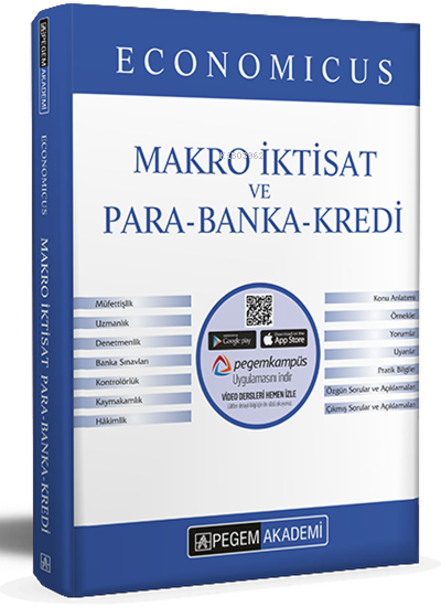 Economicus Makro İktisat Ve Para-Banka-Kredi Tamamı Çözümlü Soru Bankası Cilt 2