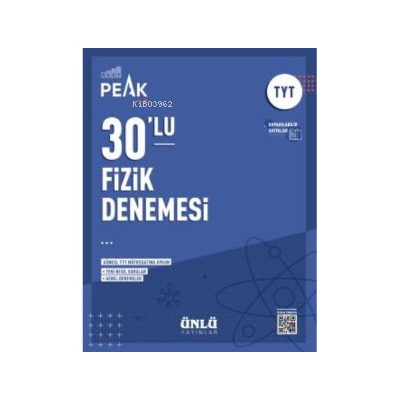 Ünlü TYT Fizik BEST PEAK 30lu Branş Denemesi