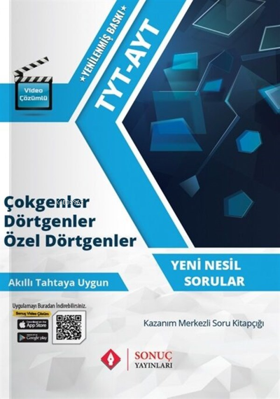 Sonuç TYT AYT Çokgenler Dörtgenler Özel Dörtgenler 2022
