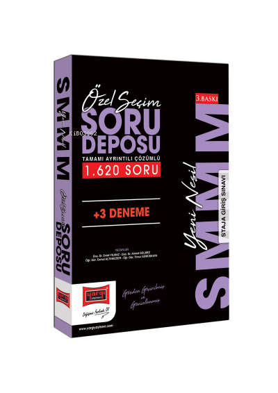  2023 Smmm Tamamı Ayrıntılı Çözümlü Özel Seçim Soru Deposu +3 Deneme | 2023 Smmm Tamamı Ayrıntılı Çözümlü Özel Seçim Soru Deposu +3 Deneme | Erdal Yılmaz | Cemal Altınkeser | Ahmet Gülmez | Timur Gümüşkaya | Yargı Yayınevi | 9786254213045 