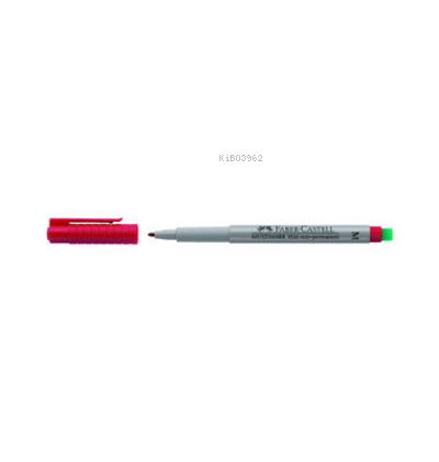  Faber Castell Asetat Kalemi (Kırmızı) (M) | Faber Castell | 4005401526216 | 