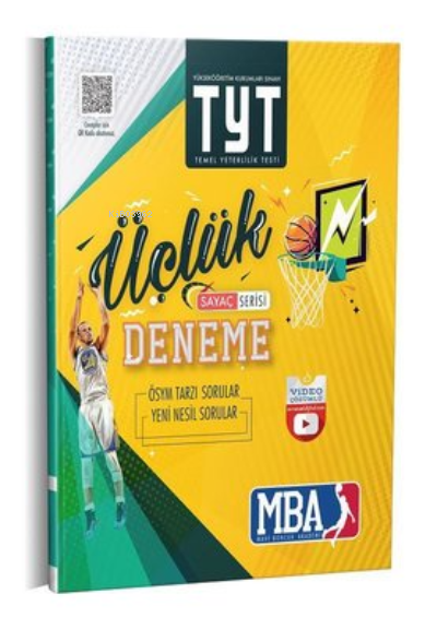  Tyt Üçlük Deneme Video Çözümlü | Tyt Üçlük Deneme Video Çözümlü | Kolektif | Evrensel İletişim Yayınları (Hazırlık) | 9786258050431 