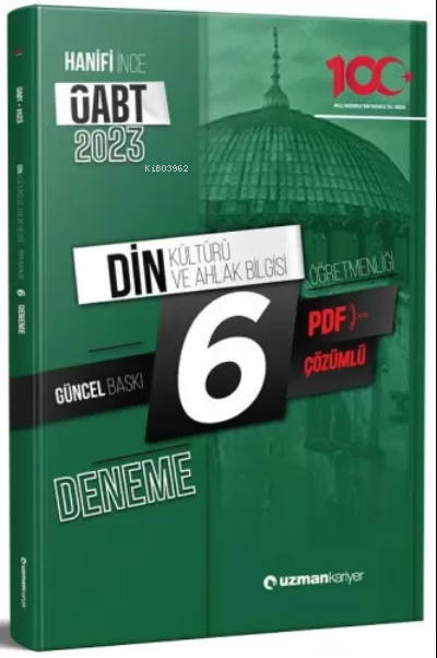  2023 Öabt 6 Deneme Din Kültürü Ve Ahlak Bil | 2023 Öabt 6 Deneme Din Kültürü Ve Ahlak Bil | Kolektif | Uzman Kariyer Yayınları (Hazırlık) | 9786256935006 
