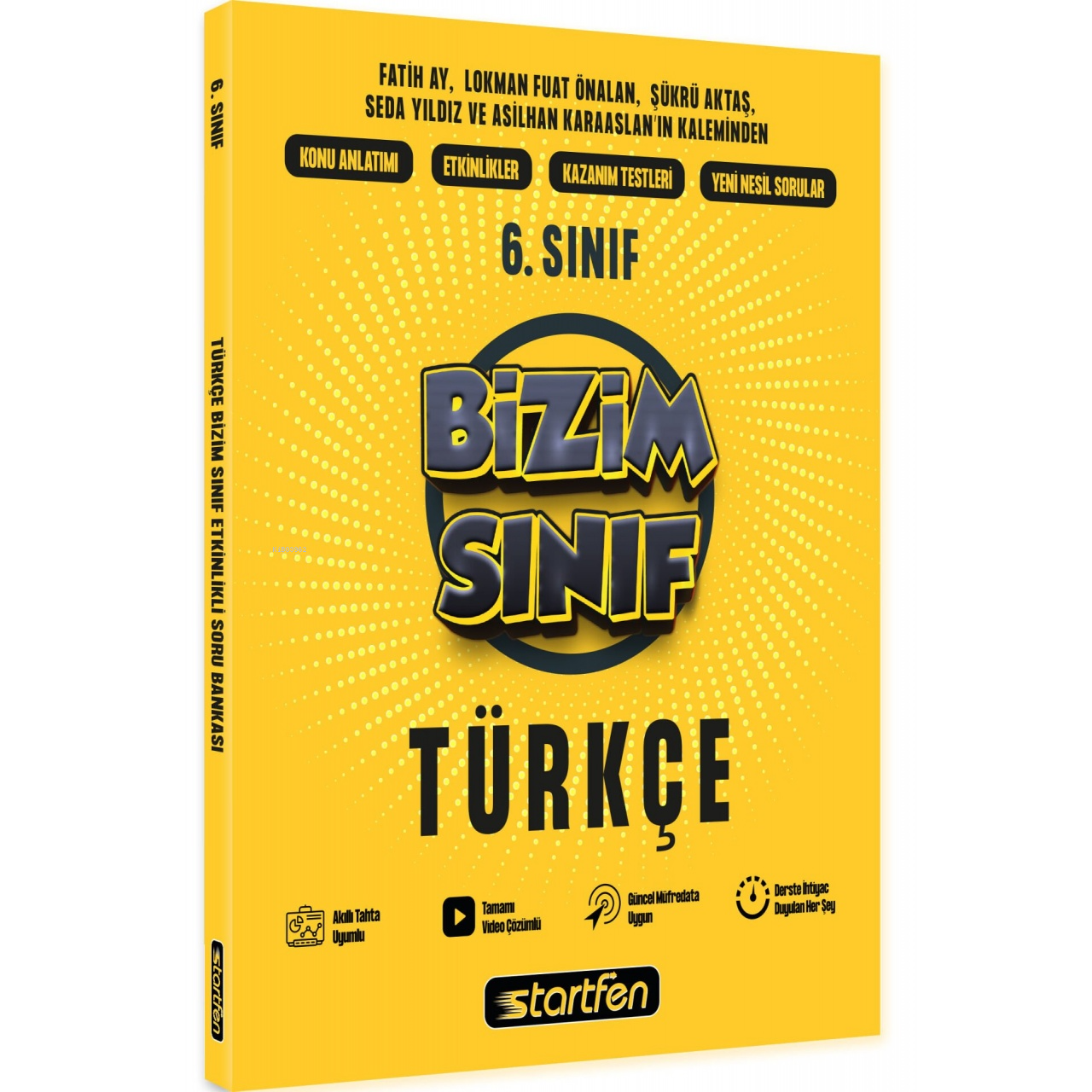 Startfen Yayınları 6. Sınıf Türkçe Bizim Sınıf