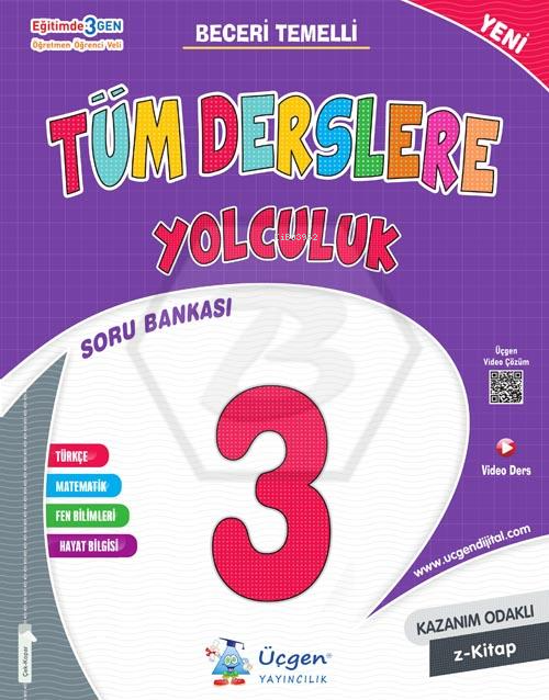 3. Sınıf Tüm Derslere Yolculuk Soru Bankası - 2024