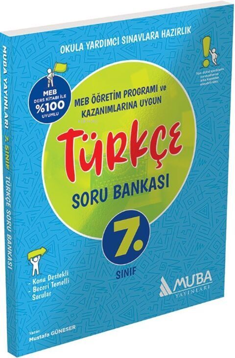 Muba Yayınları 7. Sınıf Türkçe Soru Bankası