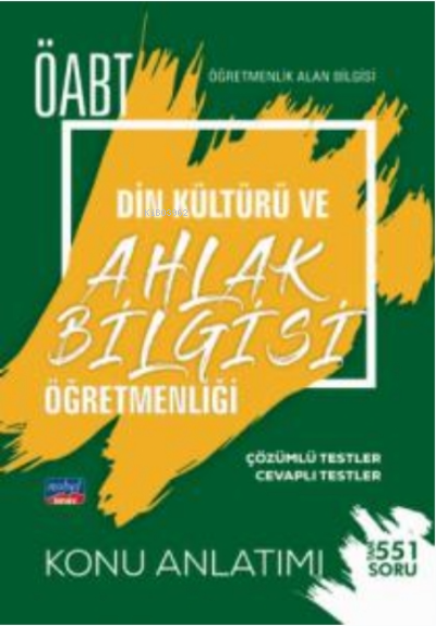 ÖABT Din Kültürü ve Ahlak Bilgisi Öğretmenliği - Öğretmenlik Alan Bilgisi - Konu Anlatımı