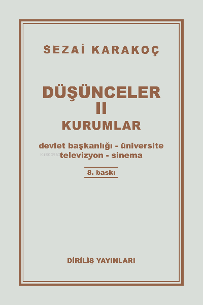 Düşünceler -2 / Kurumlar