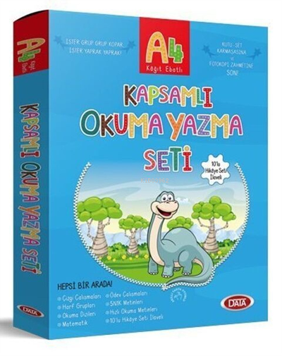  1Sınıf Kapsamlı Okuma Yazma Seti 10 lu Hikaye Seti Data Yayınları | 1Sınıf Kapsamlı Okuma Yazma Seti 10 lu Hikaye Seti Data Yayınları | Kolektif | Data Yayınları | 9786257552134 