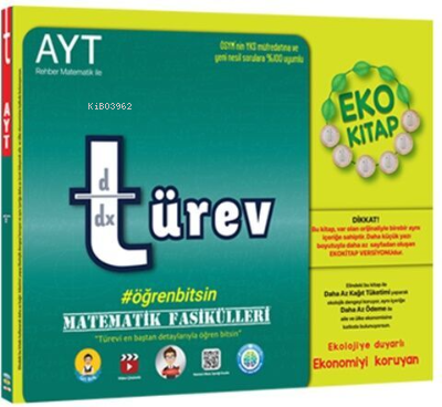 AYT Matematik Fasikülleri - Türev Eko