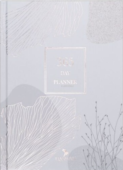 365 Day Planner - İngilizce Mottolu (Ciltli)