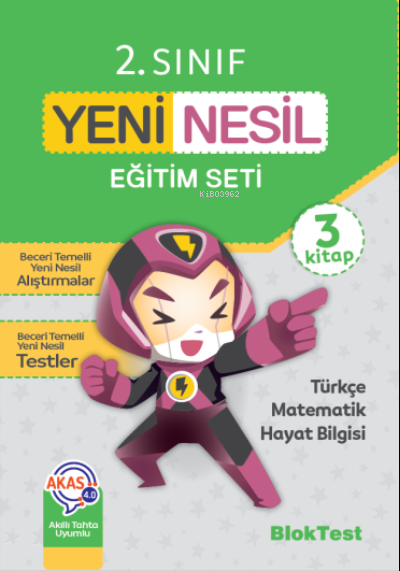  2Sınıf Yeni Nesil Eğitim Seti | Kolektif | Bloktest Yayınları | 9786257223201 | 