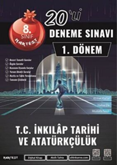 8. Sınıf 1. Dönem Mod 20 T.c. İnkılap Tarihi Ve Atatürkçülük Deneme Sınavı (kampanyalı)