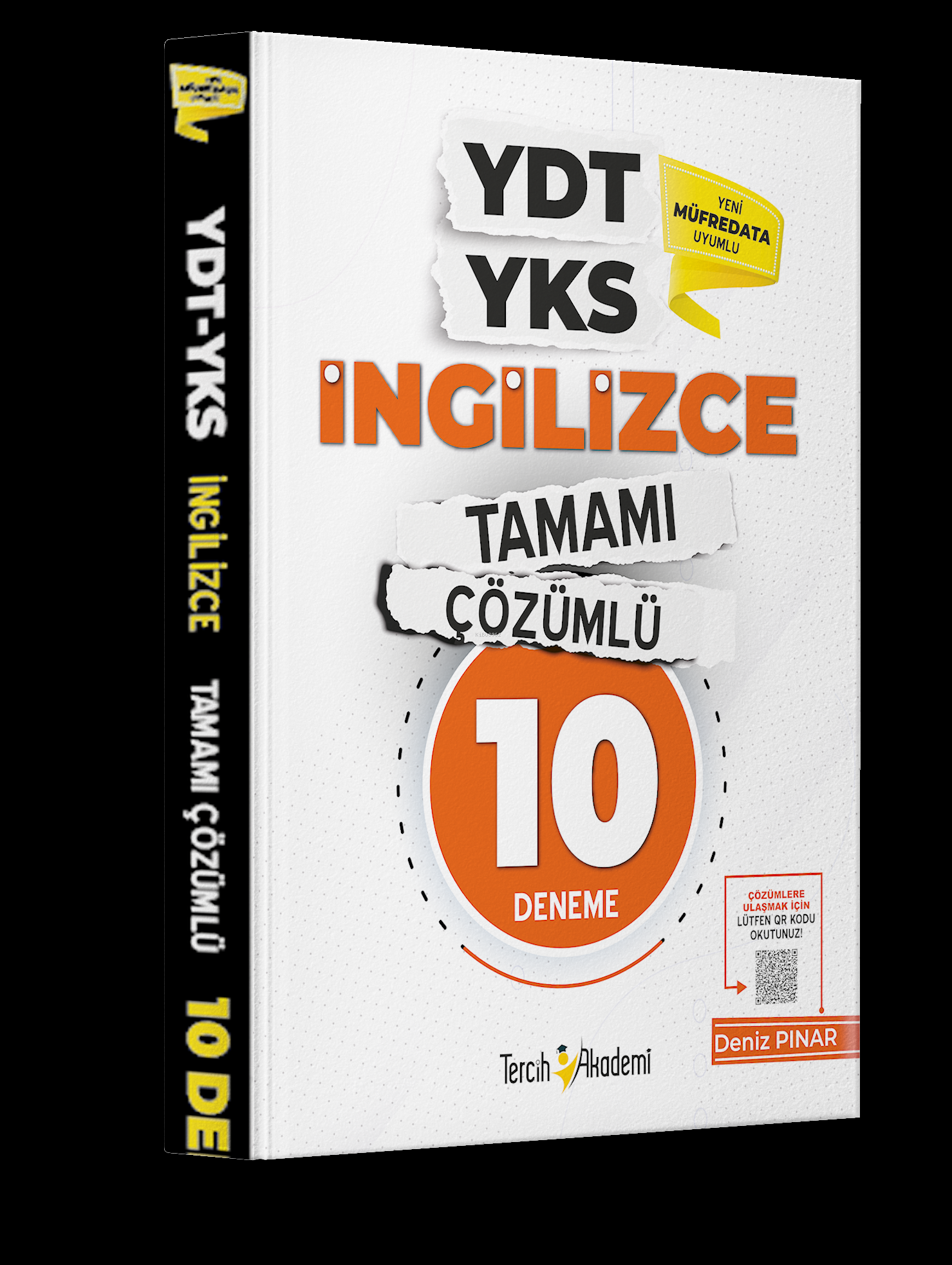  YDT YKS İngilizce Tamamı Çözümlü 10 Deneme | Deniz Pınar | Ethem Bilici | Tercih Akademi | 9786257644518 | 