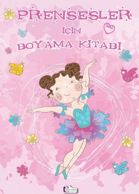 Mor Elma Prensesler İçin Boyama Kitabı