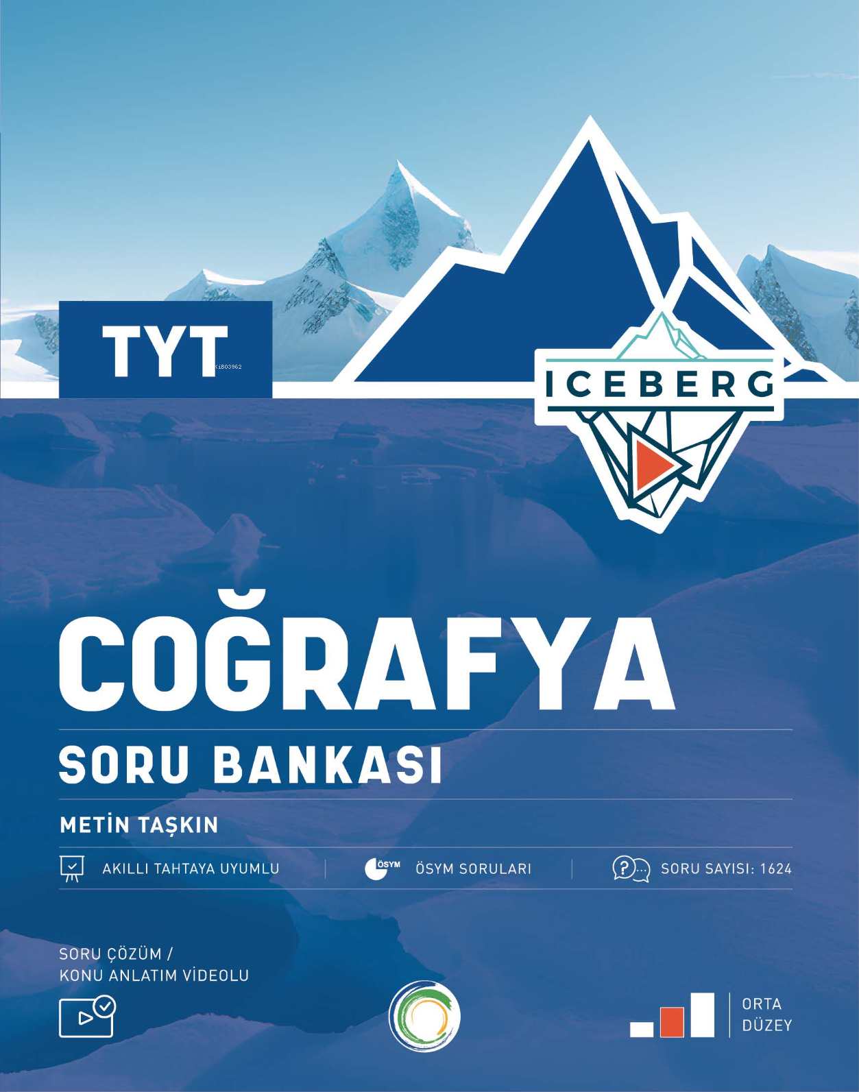 Okyanus Yayınları TYT Coğrafya Iceberg Soru Bankası