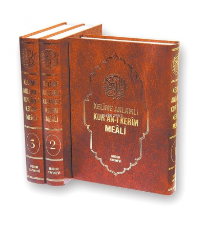 Kelime Anlamlı Kuran-ı Kerim Meali - 3 Cilt