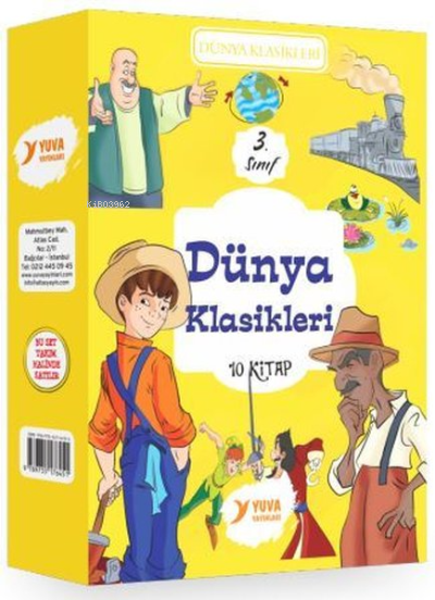 3. Sınıf Dünya Klasikleri Seti (10 Kitap Takım)