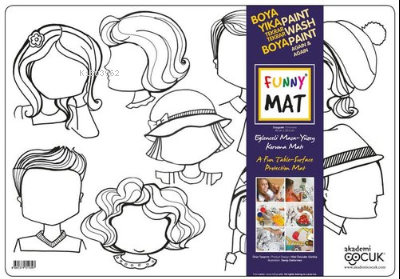  Akademi Çocuk Funny Mat Duygular | Akademi Çocuk Funny Mat Duygular | Kolektif | Akademi Çocuk (Hazırlık) | 8681379311397 