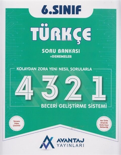 Avantaj Yayınları 6.Sınıf Türkçe Soru Bankası