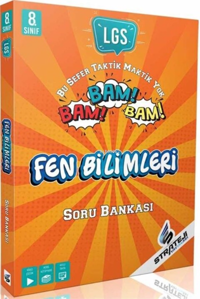 Strateji Bayilik Yayınları 8. Sınıf Fen Bilimleri Bam Bam Soru Bankası
