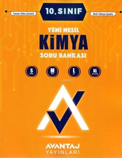 Avantaj Yayınları 10.Sınıf Kimya Soru Bankası