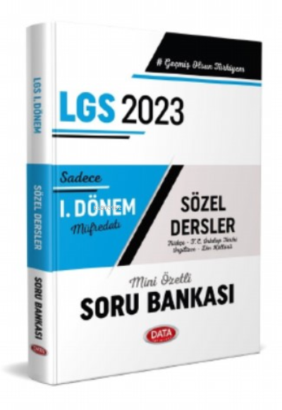 2023 LGS I. Dönem Sözel Dersler Soru Bankası