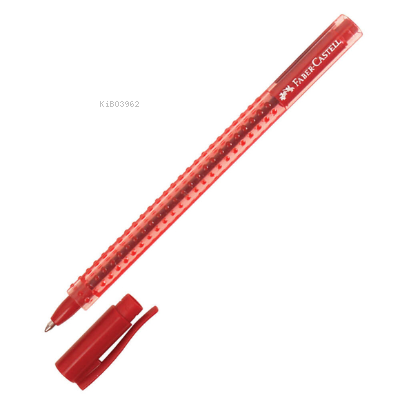 Faber Castell Tükenmez Kalem (Grıp) (2020) (Kırmızı)