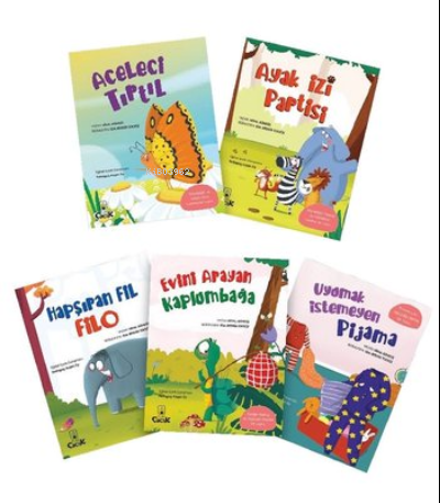  Eğlenceli Hikayelerle Kazanımlar Serisi 5 Kitap Takım | Nihal Gündüz | Floki Çocuk | 9786257218474 | 