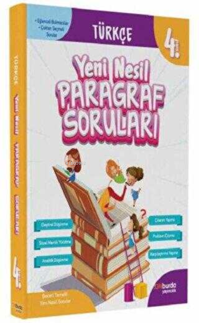 4Sınıf Türkçe Yeni Nesil Paragraf Soruları Onburda Yayınları | 4Sınıf Türkçe Yeni Nesil Paragraf Soruları Onburda Yayınları | Kolektif | Onburda Yayınları (Bayilik) | 9786050676860 