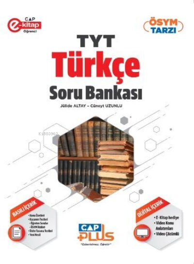 Çap Yayınları TYT Türkçe Plus Soru Bankası