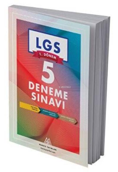  LGS 1 Dönem 5 Deneme Sınavı Marsis Yayınları | Kolektif | Marsis Yayınları | 9786256912052 | 