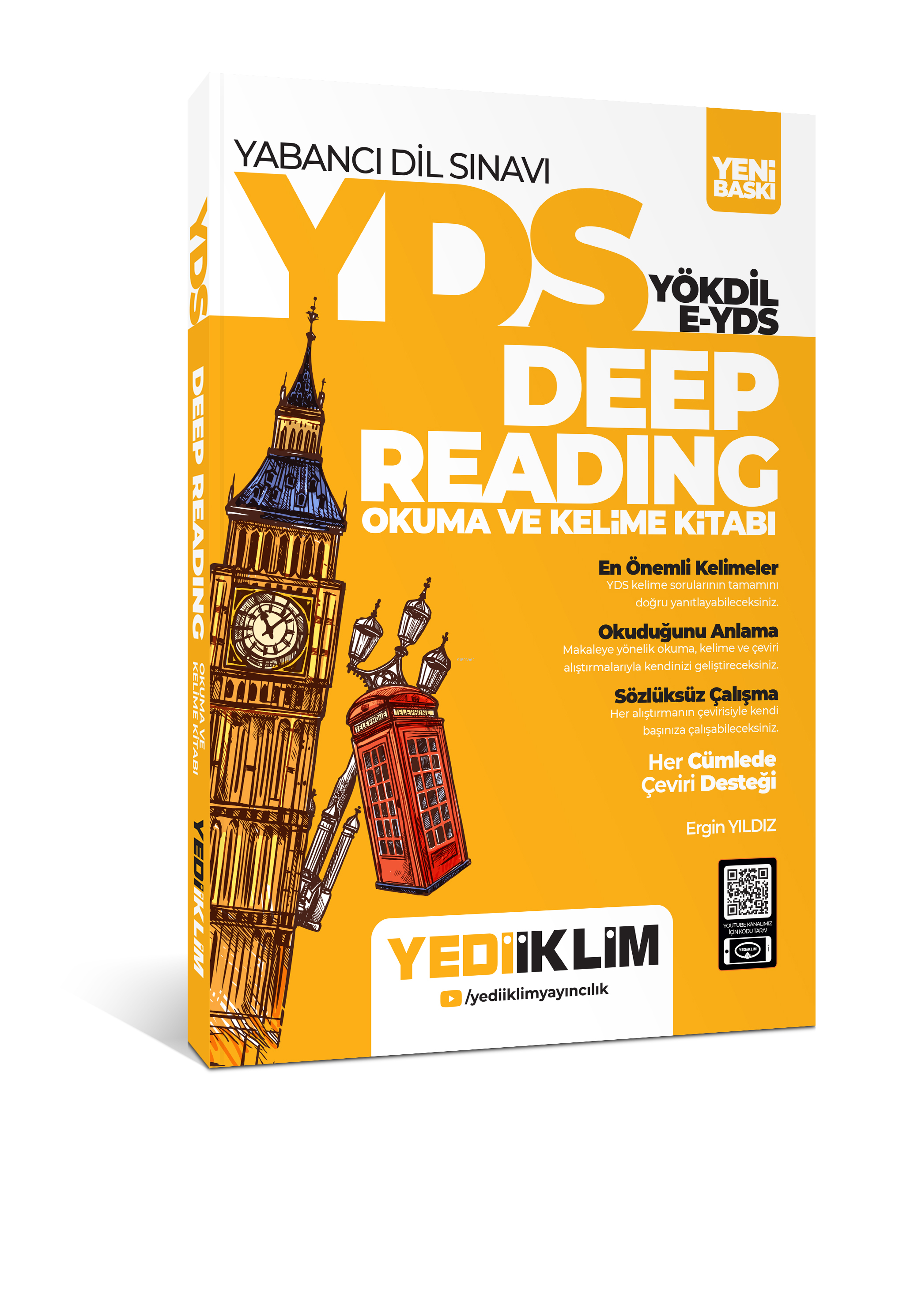  YÖKDİL Deep Reading Okuma ve Kelime Kitabı | YÖKDİL Deep Reading Okuma ve Kelime Kitabı | Ergin Yıldızoğlu | Yediiklim Yayıncılık (Hazırlık) | 9786254313486 