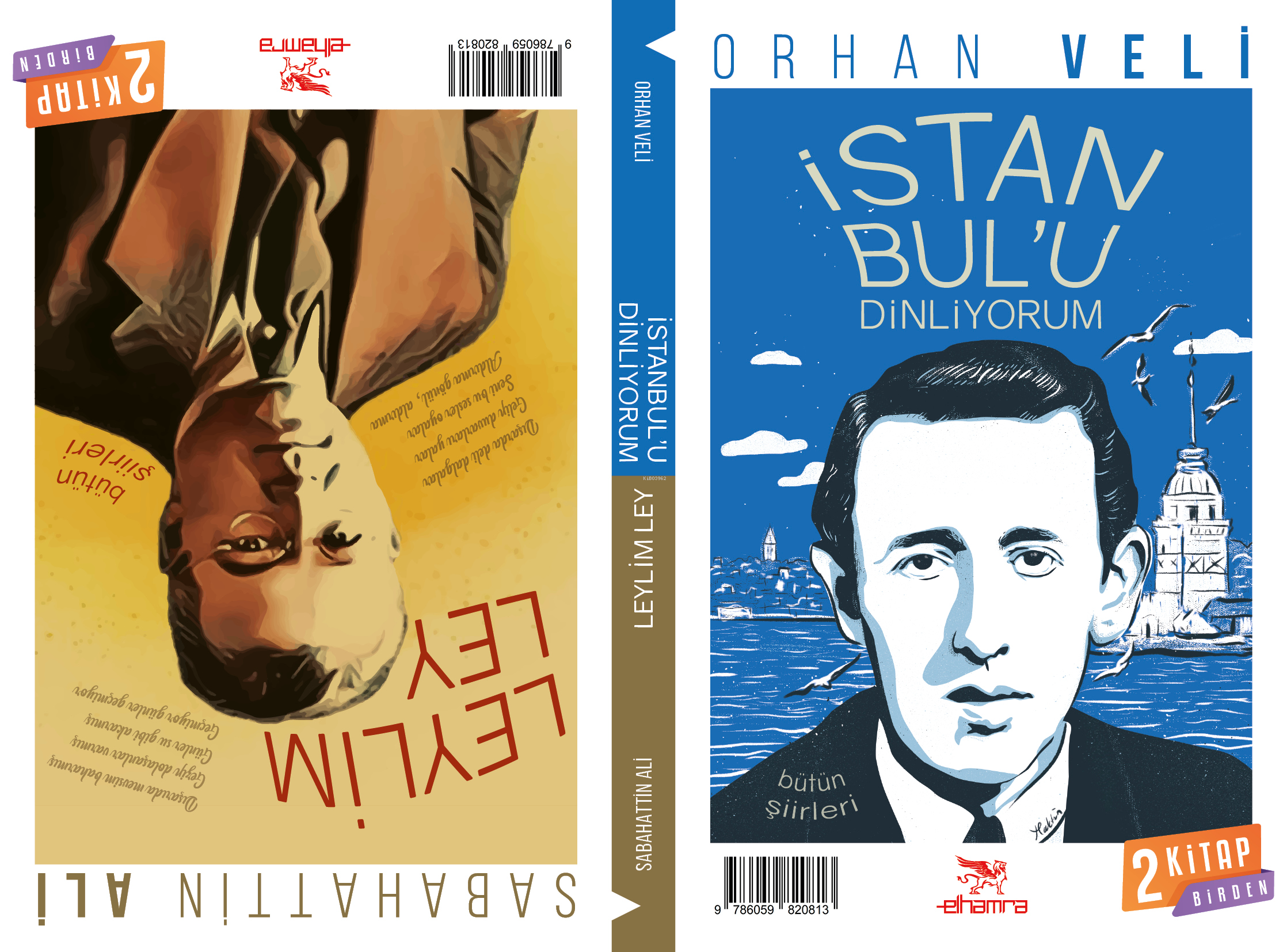  İstanbulu Dinliyorum Leylim Ley | İstanbulu Dinliyorum Leylim Ley | Orhan Veli | Sabahattin Ali | Yeşim Paktin | Özgün Sağlam | Elhamra | 9786059820813 